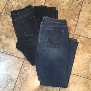 NWOT Old Navy Curvy Jeans - 2 Pair Bundle
